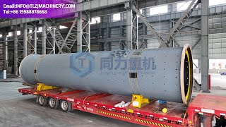 Tongli GGBFS 3x9m ultra fine powder cement slag grinding ball mill is read for shipping to port 2025