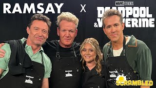 Gordon Ramsay, Ryan Reynolds & Hugh Jackman Compete in a Chimichanga Cook-Off (ft Tilly Ramsay)