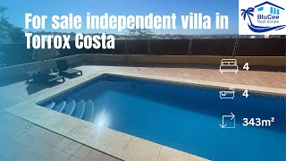 For sale independent villa Torrox Costa