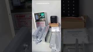 Brackets and door locks,  power supply with Sunfit Batteries