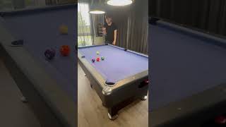 Simple pool drills: 2 rows in the corner pocket only