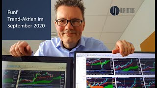 Fünf Trend-Aktien im September 2020