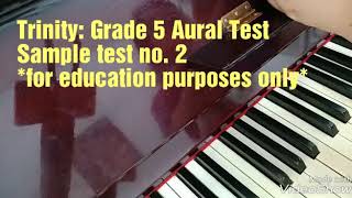 Trinity Grade 5 Aural Test (Sample 2) for students by Teacher Val