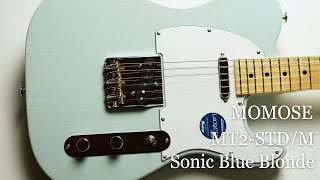 White Guitars - MOMOSE / MT2-STD/M - Sonic Blue Blonde