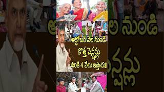 అక్టోబర్ 1 నుండి కొత్త పెన్షన్ల పంపిణీ మీ పేరు ఉందో లేదో చెక్ చేసుకోండి #youtubeshorts