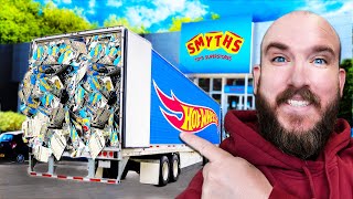 HUGE HAUL!!!🔥HUNTING FOR RARE HOT WHEELS at SMYTHS!