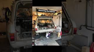 Audi 80 Variant (1967). Restoration part 1