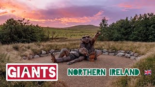 Giants Northern Ireland 🇬🇧 | The Guardian – Mullaghcarn Mountain | Attractions Belfast