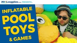 Inflatable Pool Toys & Games | Poolsupplies.com