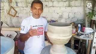 Aprenda a fazer vasos de cimento diferenciado para ter uma renda extra