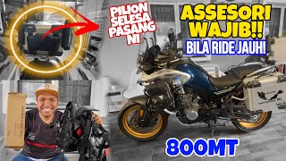 #883 ACCESORI WAJIB UNTUK TOURING BERDUA! | CFMOTO 800MT