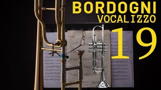 Bordogni - Vocalizzo n.19 per Tromba o Trombone (for Trumpet or Posaune)