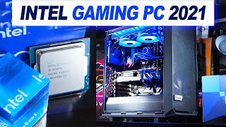 MY First EPIC Intel Gaming PC Build of 2021!