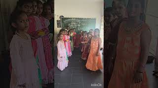 Dussehra celebrations in Valmiki    M.C. P. S, Anantapur#Suji Classroom activities(1/10/2024).