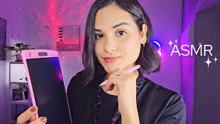 ASMR ROLEPLAY ARQUITETA👷‍♀️  Digitação, Desenho e fala suave