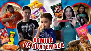 Probando comida y dulces de Guatemala 🇬🇹 🥺 Jukilop | Juan de Dios Pantoja