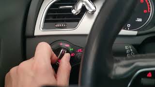 Audi A4 8k b8-A5 8T-Q5 8R-Q7 4L Intera Video Codifica Vag: Abilitazione voce menu "Luci diurne"