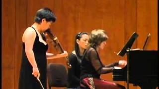 Yura Lee, violin - Bartok Sonata No.1, Sz75 (3 of 3)