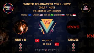 Unity B Vs Knaves @ Winter Tournament 2021 - 2022