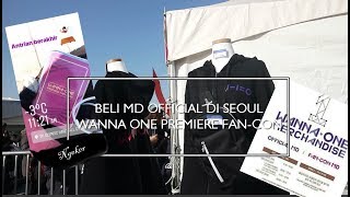 Suasana Wanna-one premier Fan-con di Seoul | Beli MD Official [Ngeker]