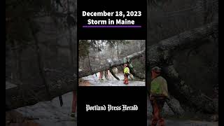 Photos from the December 18 storm in Maine #news