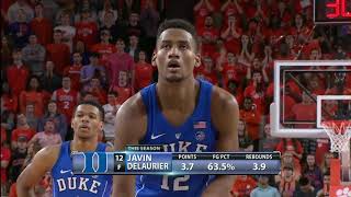 Duke at Clemson  NCAA Men's Basketball February 18, 2018