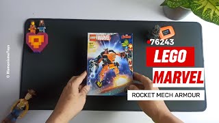 Build Lego Marvel Rocket Mech Armour 76243