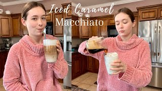 HOW TO MAKE AN EASY ICED CARAMEL MACCHIATO with Nespresso Vertuo Plus