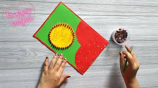 How to Make New Year Card Greeting Card | न्यू ईयर कार्ड ग्रीटिंग कार्ड कैसे बनाये@craftswalker858