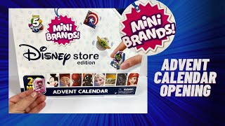 Opening Mini Brands Disney Store Advent Calendar | Zuru Mini Brands