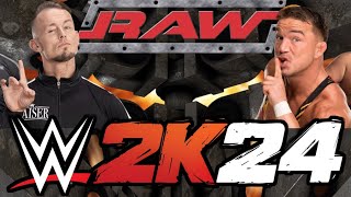 Ludwig Kaiser vs Chad Gable (WWE 2K24)