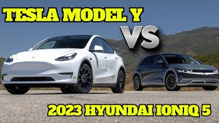 2023 Hyundai Ioniq 5 vs Tesla Model Y The Belle of