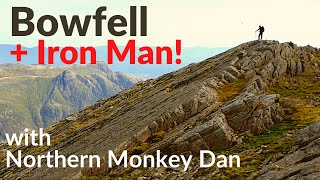 Bowfell & Iron Man + Northern Monkey Dan - Lanshan 2 pro wild camp Lake District - Lightweight tent