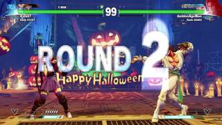 STREET FIGHTER V casual match Ibuki vs Vega