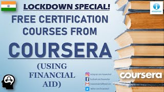 Free Certification Courses on COURSERA.org | Financial Aid | Get FREE online certifications