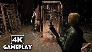 Silent Hill 2 Remake New Gameplay Demo + Pyramid Head Boss Fight (4K)