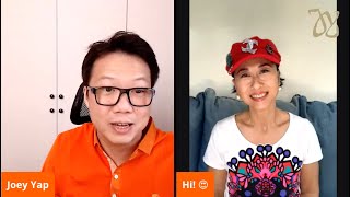 面對困境時如何正面思考 Positivity in Challenging Times | 葉蒨文 & Joey Yap 直播 - 中文字幕