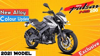 Pulsar NS 200 2022 Black Alloy Wheels Update