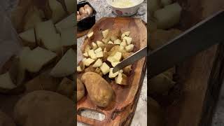 QUESTIONS: Boil potatoes with big chunks or small chunks? #WHY Tell me! :) 📛 COOKING TIPS