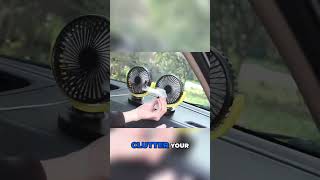 Stay Cool on the Go with the Rainy Car Fan