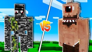 BEDROCK GOLEM VS CYCLOPS | Minecraft MOB BATTLES | EXTRA GOLEMS MOD VS ICE & FIRE MOD