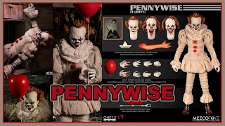 PENNYWISE 'MEZCO ONE: 12' -EL OTRO PAYASO 🤡 -Unboxing Español-  Figura Mezco Toys DC