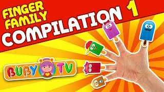 Compilation Finger Family in italiano 🖐 ❤ Musica per bambini