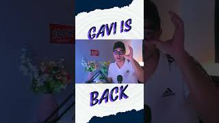 Gavi Is Back #shorts #reels #short