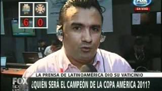 Fox Sports Central Encuesta Uruguay x Paraguay final Copa America 2011