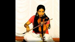 Arunima on Violin (Student)