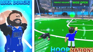 LUKA DONCIC CAME AND TAKED OVER HOOP NATION ROBLOX