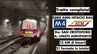 M4 fino a SAN CRISTOFORO [parte 2/2]: Cab Ride da SAN CRISTOFORO a LINATE AEROPORTO!