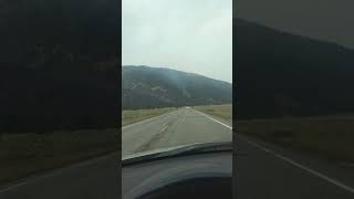 Driving through Montana forest fires 2018