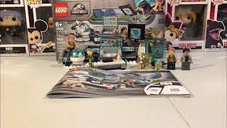 Lego Jurassic World: Dr. Wu’s Lab: Baby Dinosaur Breakout - 75939 - Review